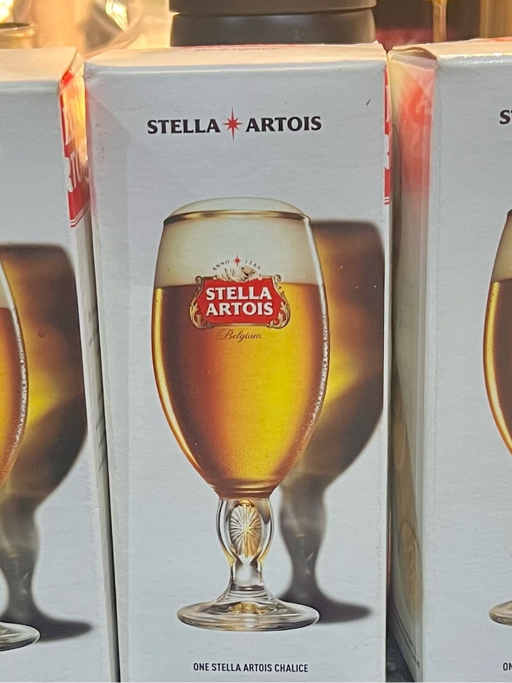 Stella Artois Gold Beer Chalice – Branded Glassware